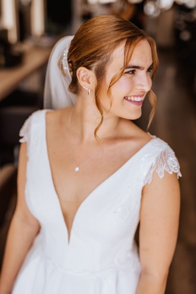 getting ready bride